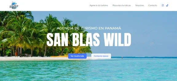 Cliente diseño de pagina web para agencia de turismo y diseño editorial en Bogotá